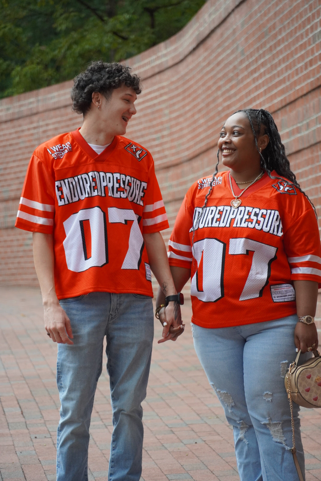 Red 'I WEAR STRENGTH'