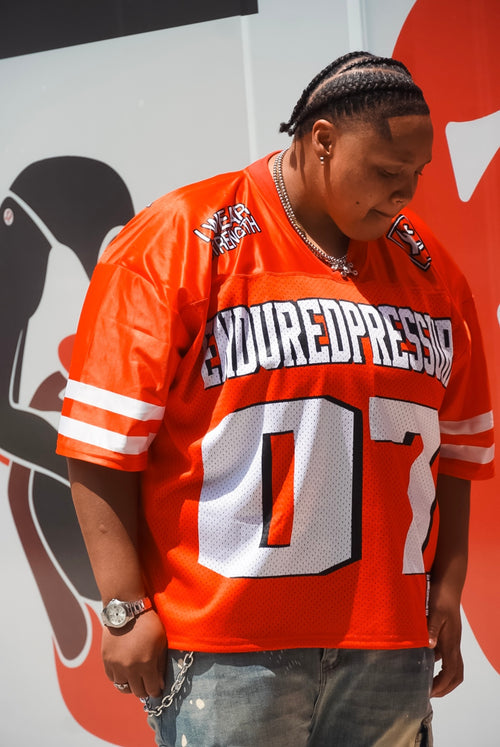 Red 'I WEAR STRENGTH' Jersey