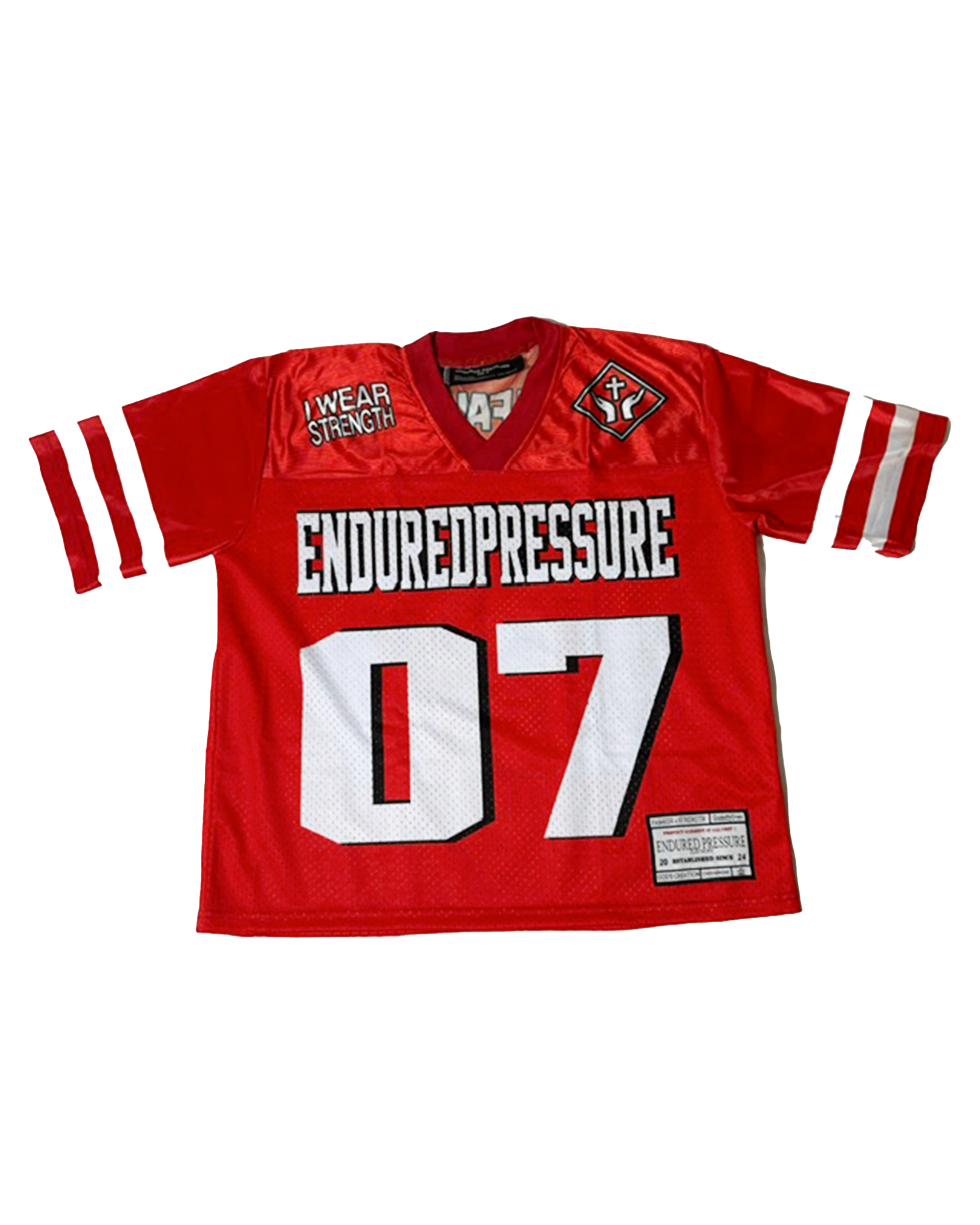 Red 'I WEAR STRENGTH'