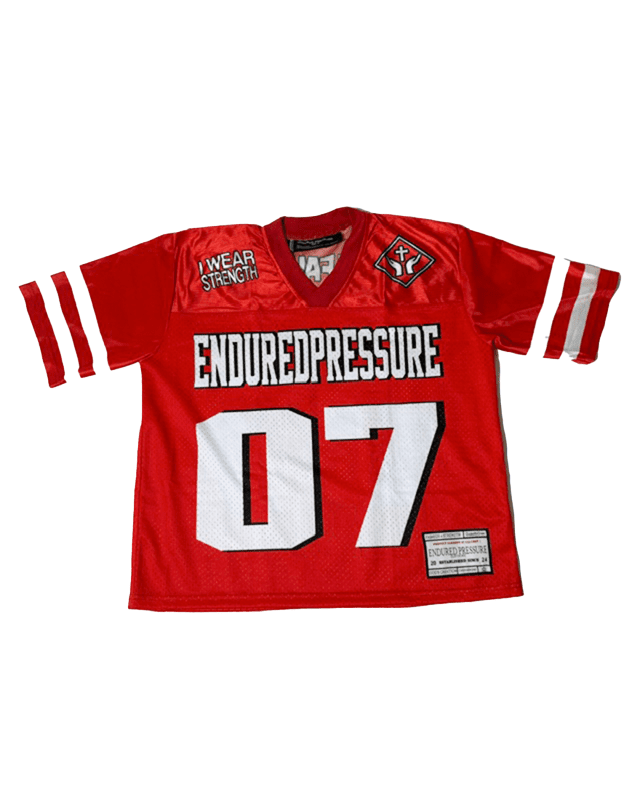 Red 'I WEAR STRENGTH' - Endured Pressure