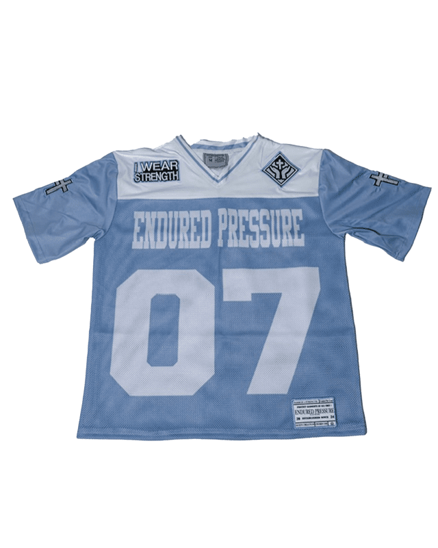 Blue 'I WEAR STRENGTH' - Endured Pressure