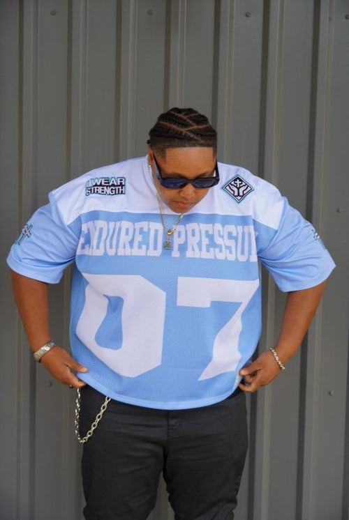 Blue 'I WEAR STRENGTH' - Endured Pressure