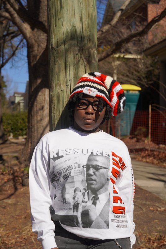 Malcolm X 'Pressure Endured' T - Endured Pressure