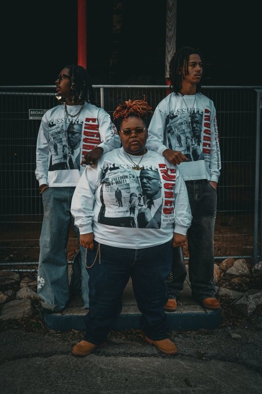 Malcolm X 'Pressure Endured' T - Endured Pressure